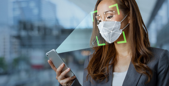 AI顔認証による高精度識別